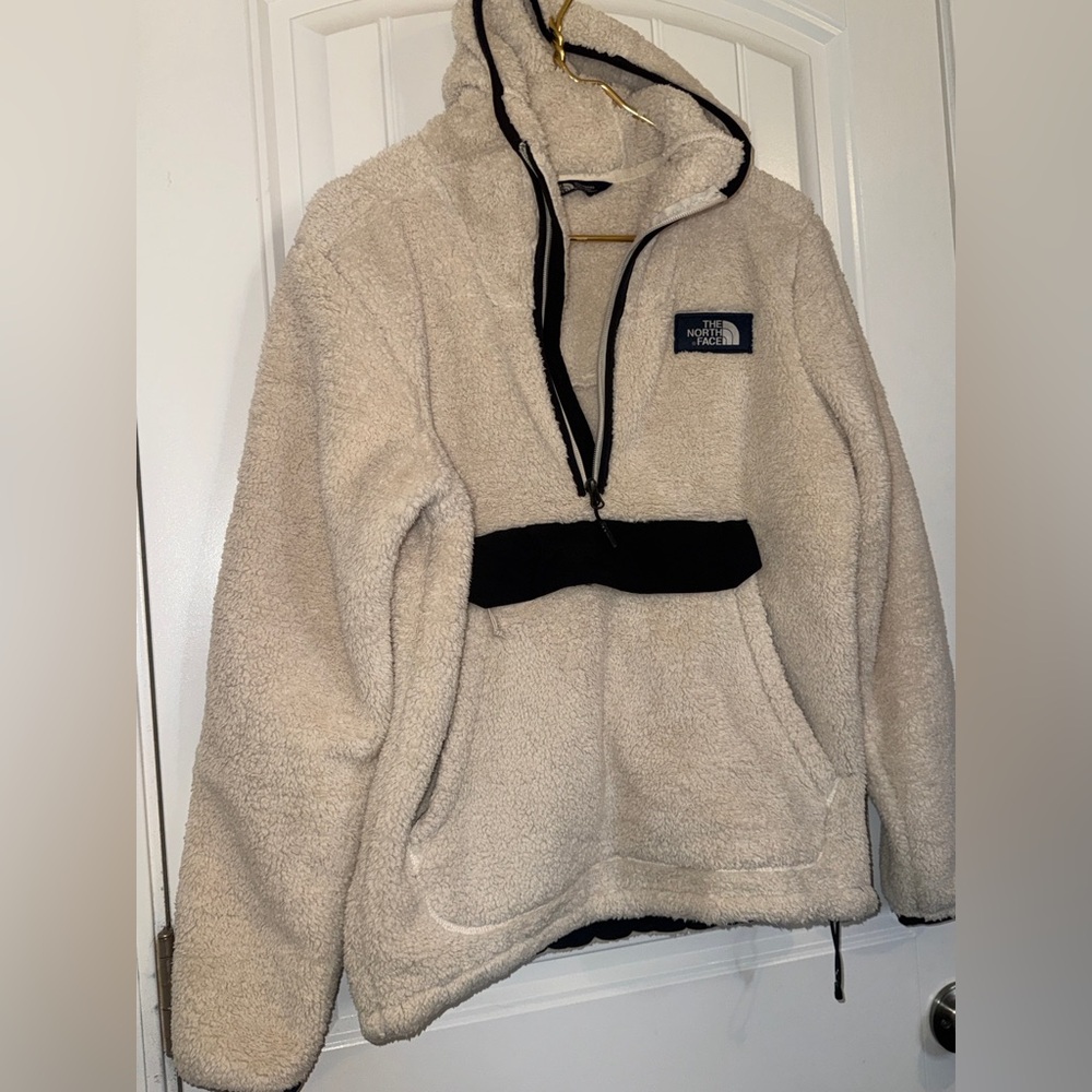 The North Face
Campshire Pullover Hoodie, Vintage off White/TNF Black - Picture 8 of 11
